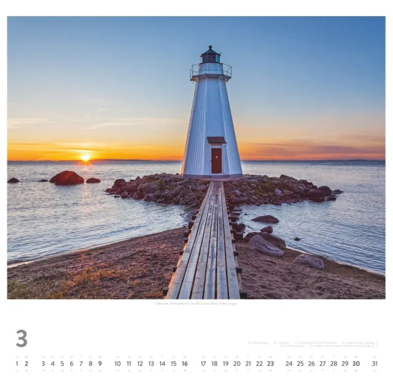 Weingarten Schweden Kalender 2025