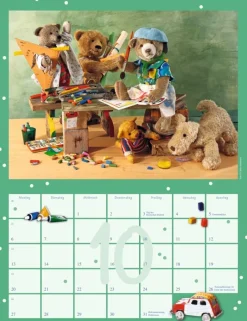 Weingarten Teddybaren Kalender 2025