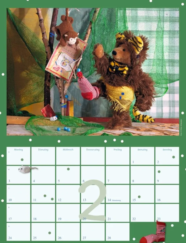 Weingarten Teddybaren Kalender 2025