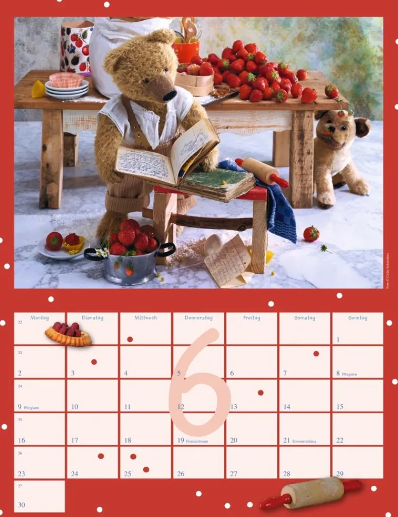Weingarten Teddybaren Kalender 2025