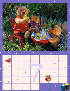 Weingarten Teddybaren Kalender 2025