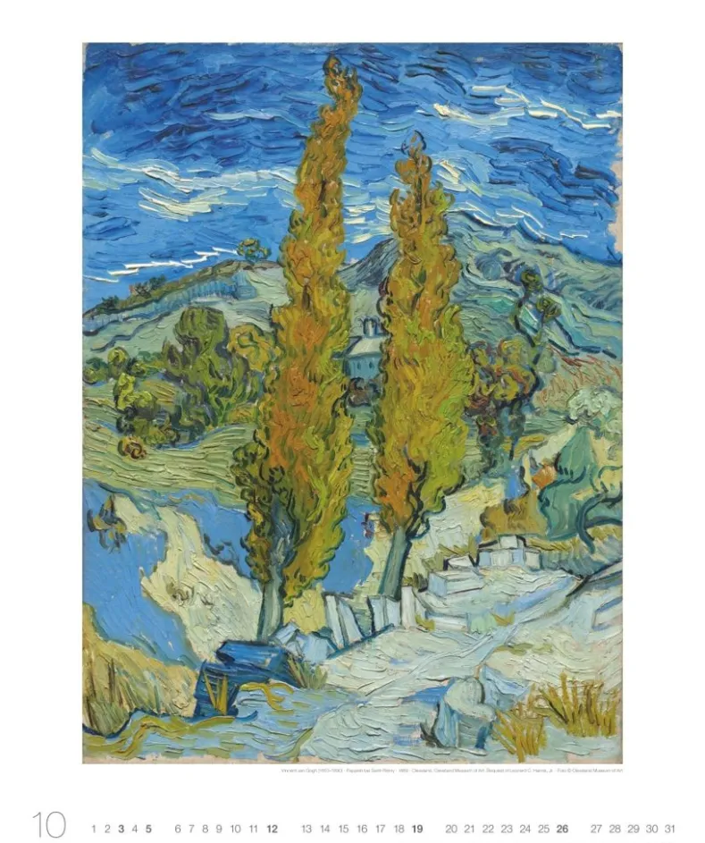 Weingarten Vincent Van Gogh Edition Kalender 2025