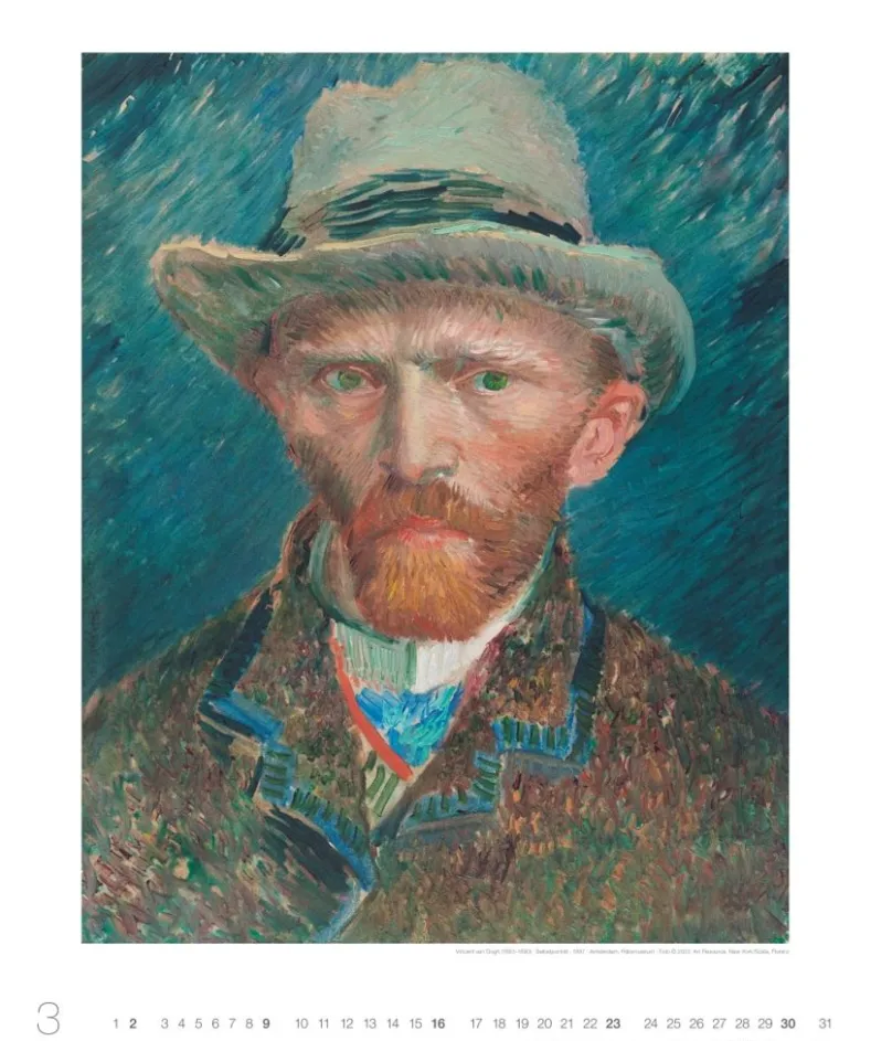 Weingarten Vincent Van Gogh Edition Kalender 2025