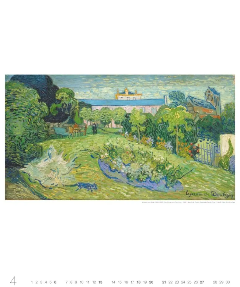 Weingarten Vincent Van Gogh Edition Kalender 2025