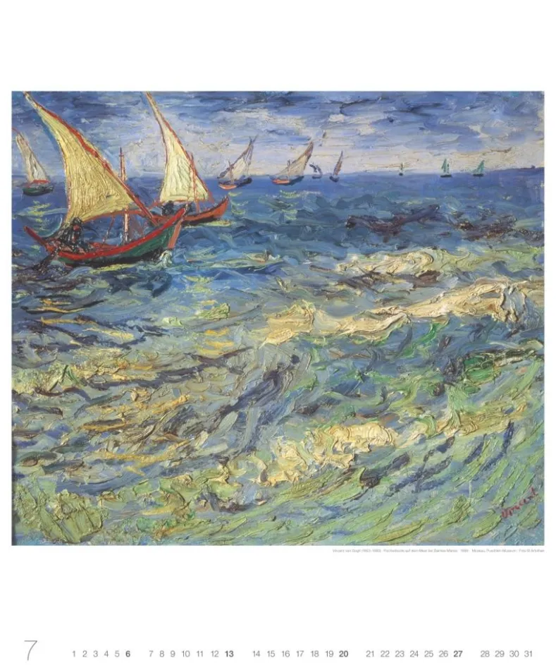 Weingarten Vincent Van Gogh Edition Kalender 2025
