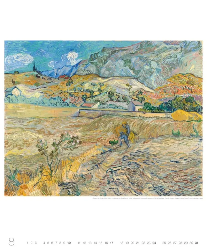 Weingarten Vincent Van Gogh Edition Kalender 2025