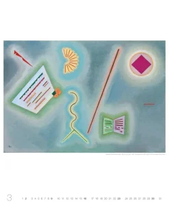 Weingarten Wassily Kandinsky Edition Kalender 2025