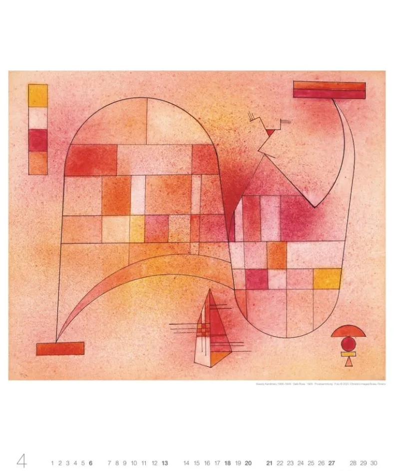 Weingarten Wassily Kandinsky Edition Kalender 2025