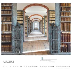 Weingarten Welt Der Bibliotheken Kalender 2025